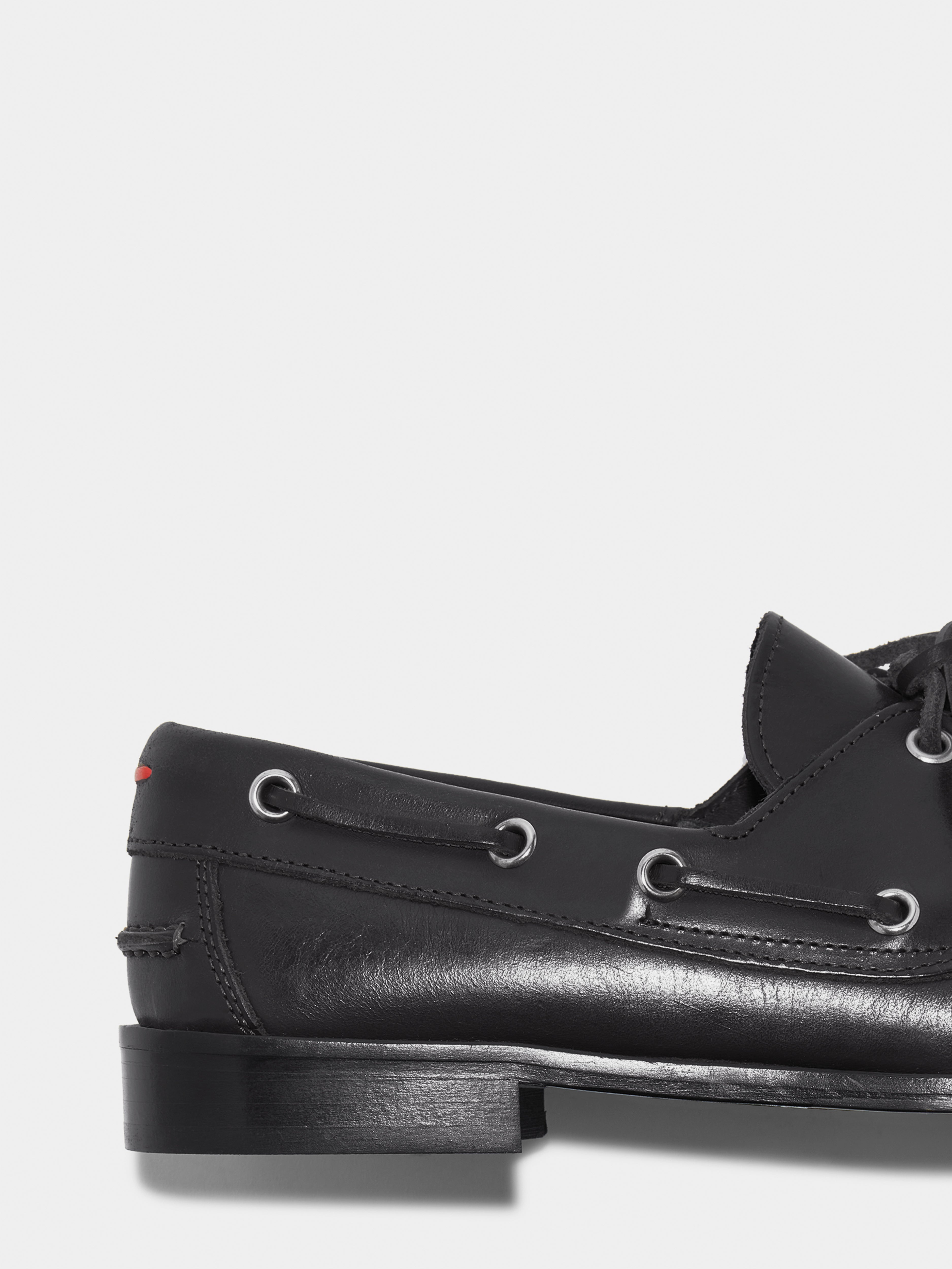 Harris Leather Moccasin Flats - Image 4