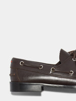 Harris Leather Moccasin Flats - Image 4