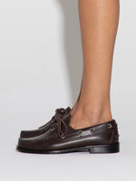 Harris Leather Moccasin Flats - Image 6