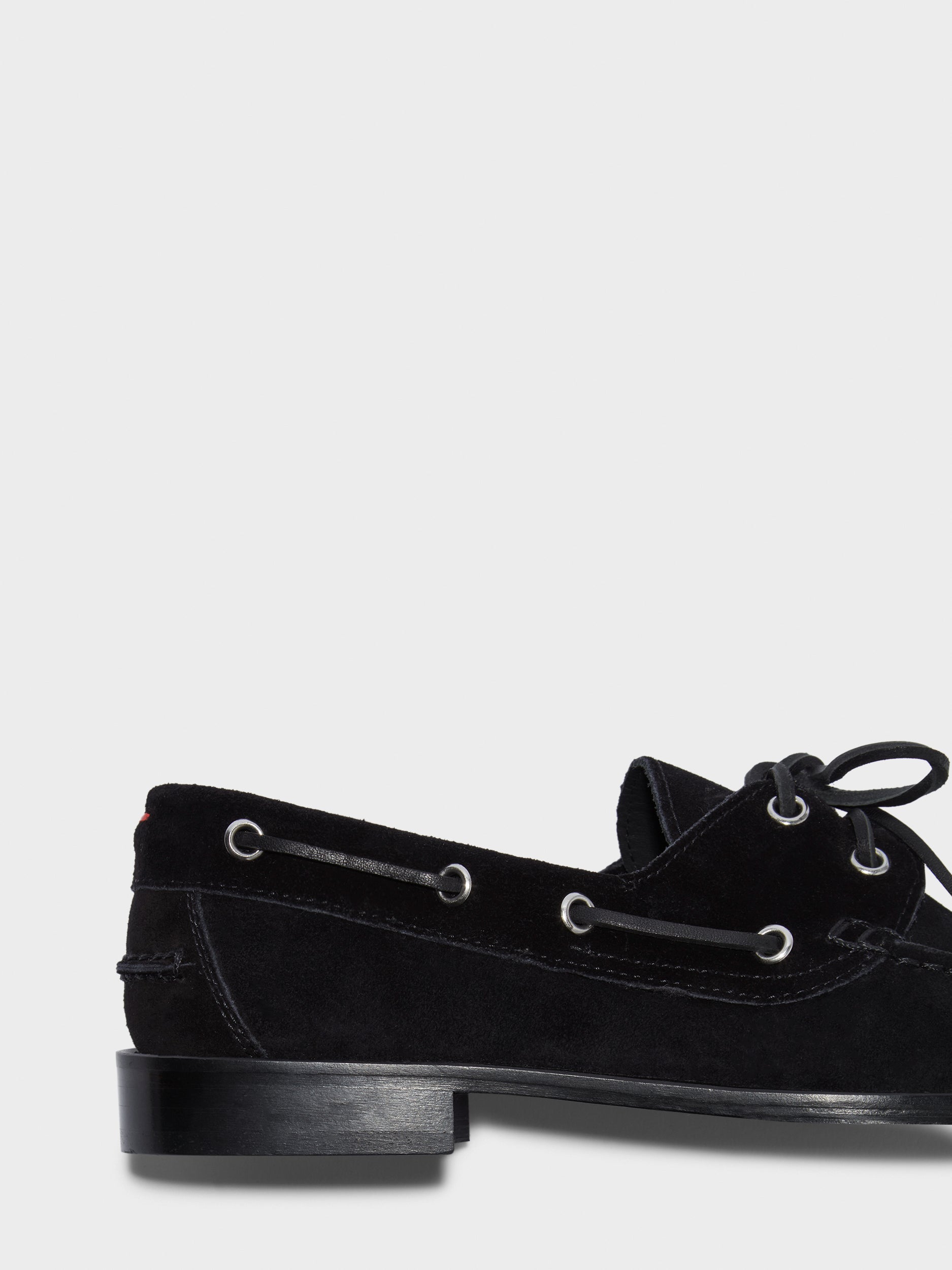 ローファー・オックスフォード aeyde HARRIS COW SUEDE LEATHER BLACK Harris Suede Mocassin Flats – Aeyde