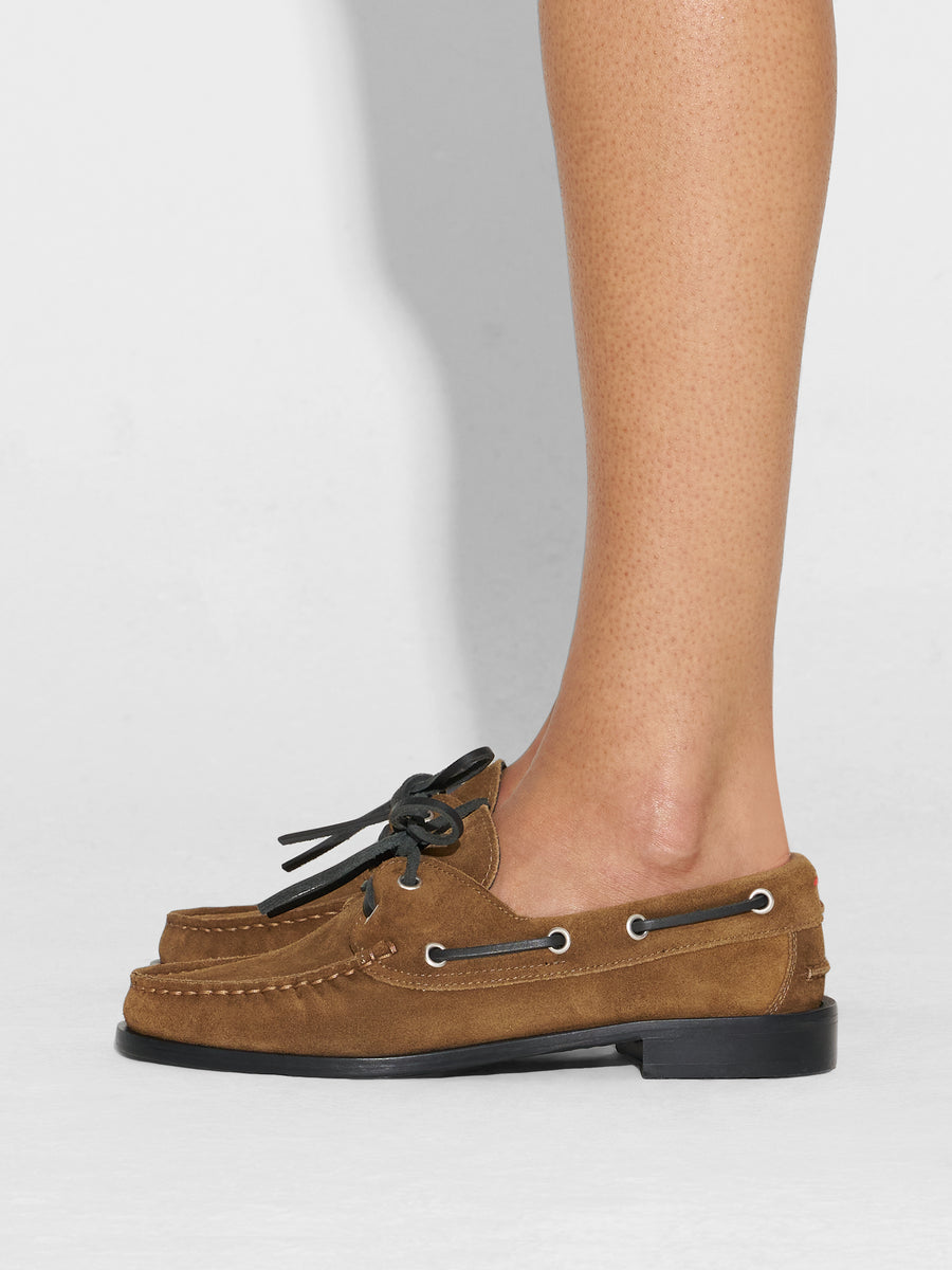 Harris Suede Mocassin Flats