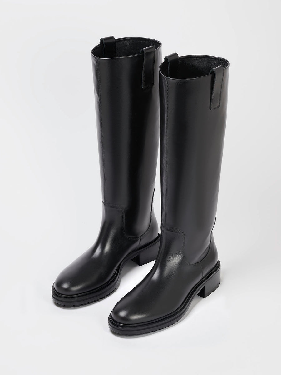 Henry Leather Knee-High Boots