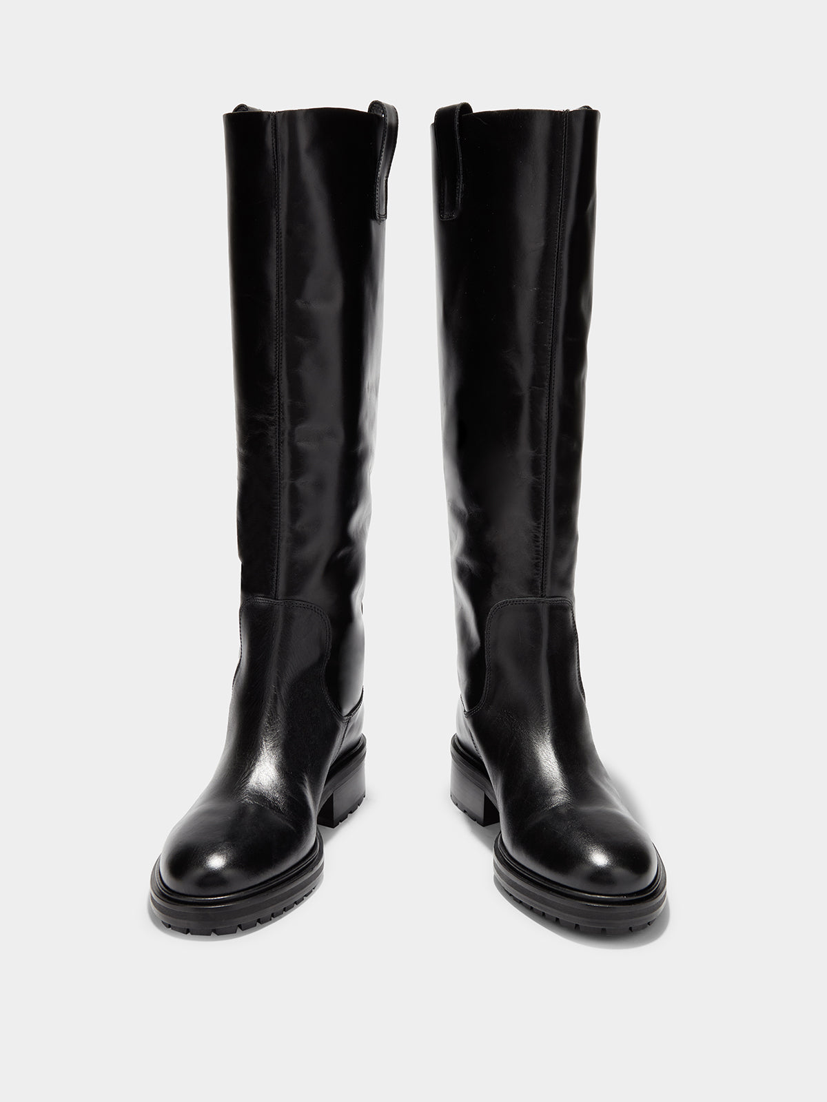Henry Leather Knee-High Boots - Image 5