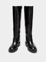 Henry Leather Knee-High Boots - Image 5