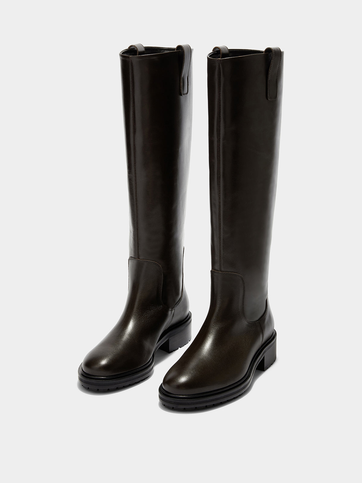 Henry Leather Knee-High Boots - Image 2