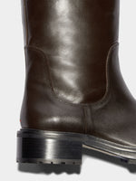 Henry Leather Knee-High Boots - Image 4