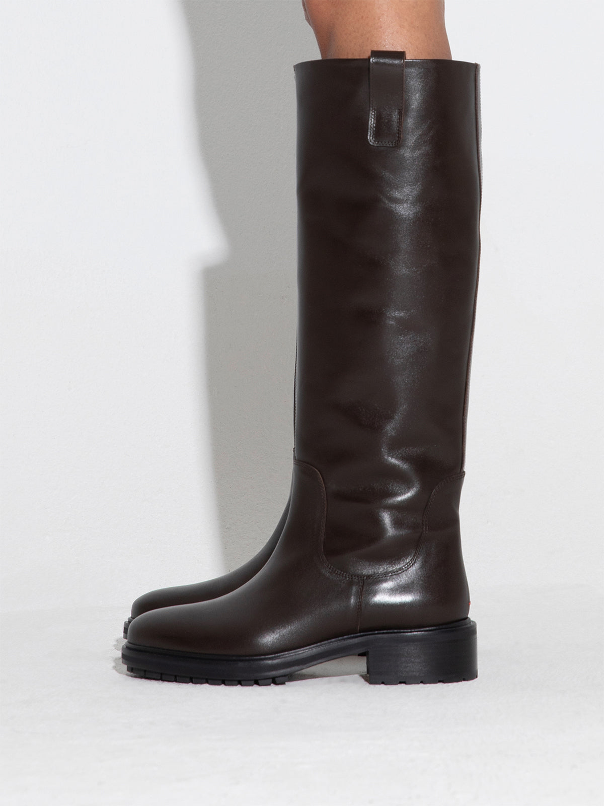 【関税込み】Aruna Boots - Aeyde - Leather - Black Aeyde | ARUNA Black High Cowboy Boot