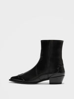 Hester Leather Cowboy Boots - Image 1