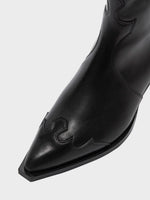 Hester Leather Cowboy Boots - Image 3