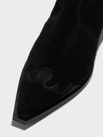 Hester Suede Cowboy Boots - Image 3