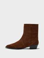 Hester Suede Cowboy Boots - Image 1
