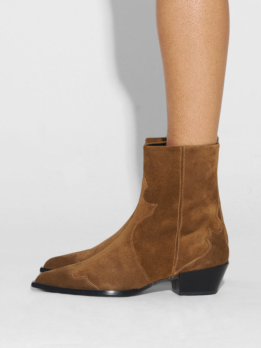Hester Suede Ankle Boots