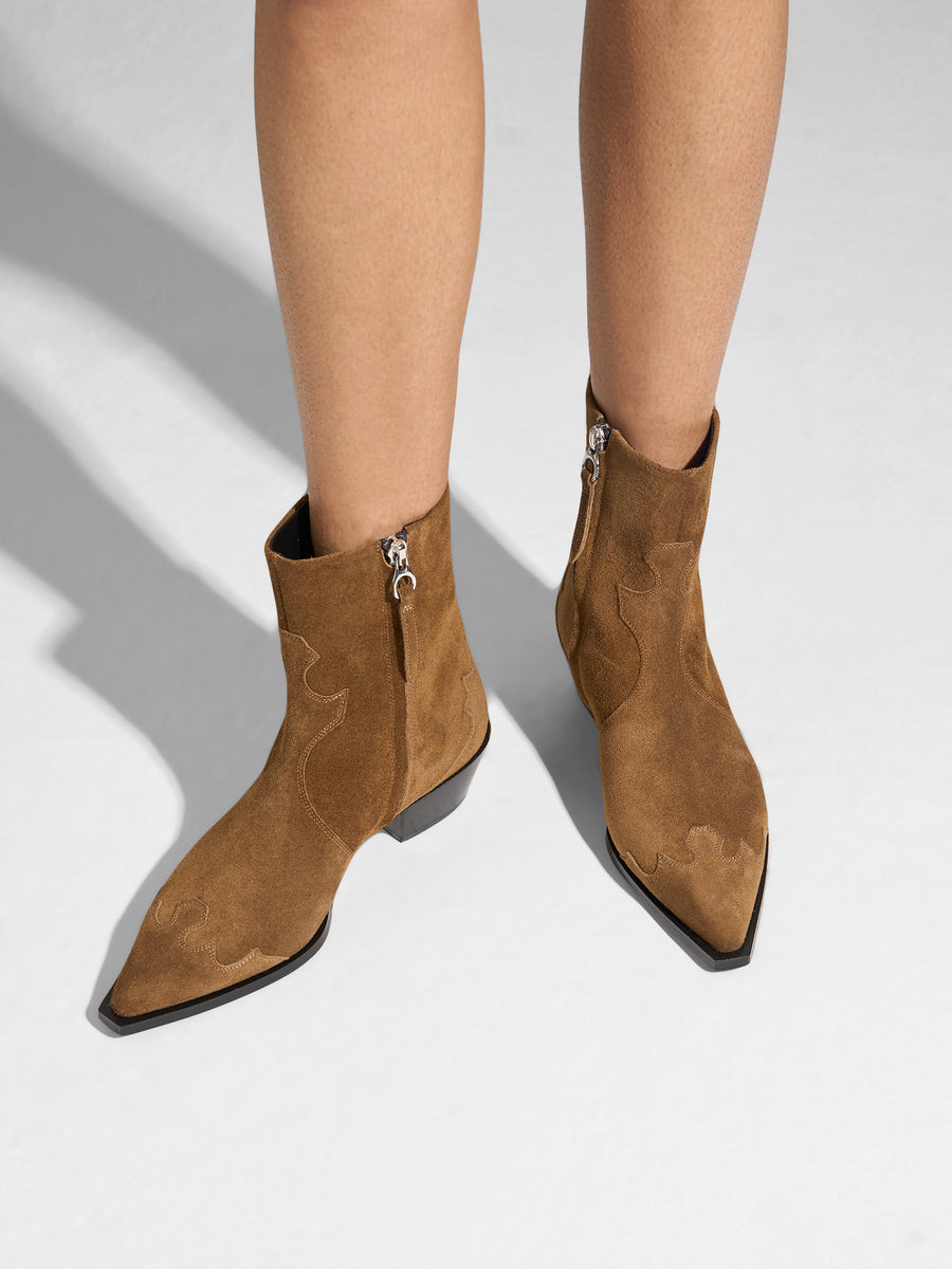 Hester Suede Ankle Boots