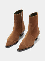 Hester Suede Ankle Boots - Image 3