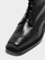 Hetta Leather Biker Boots - Image 3