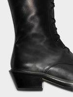 Hetta Leather Biker Boots - Image 4