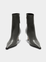 Hexi Leather Ankle Boots - Image 5