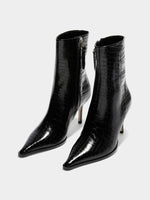 Hexi Leather Ankle Boots - Image 2