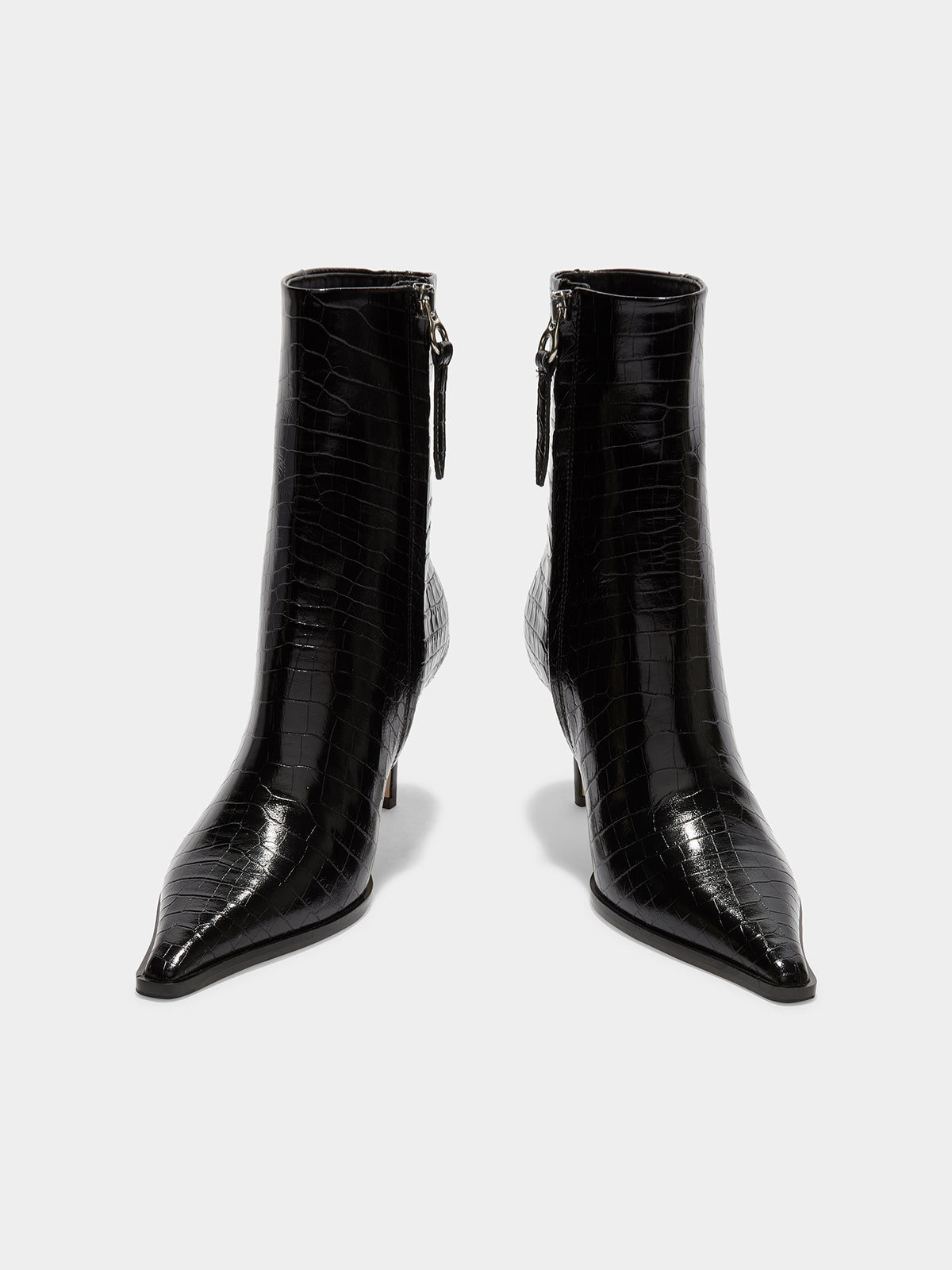 Hexi Leather Ankle Boots - Image 5