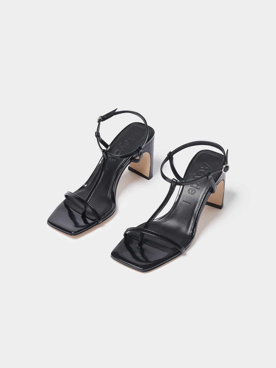Hilma Leather T-Bar Sandals