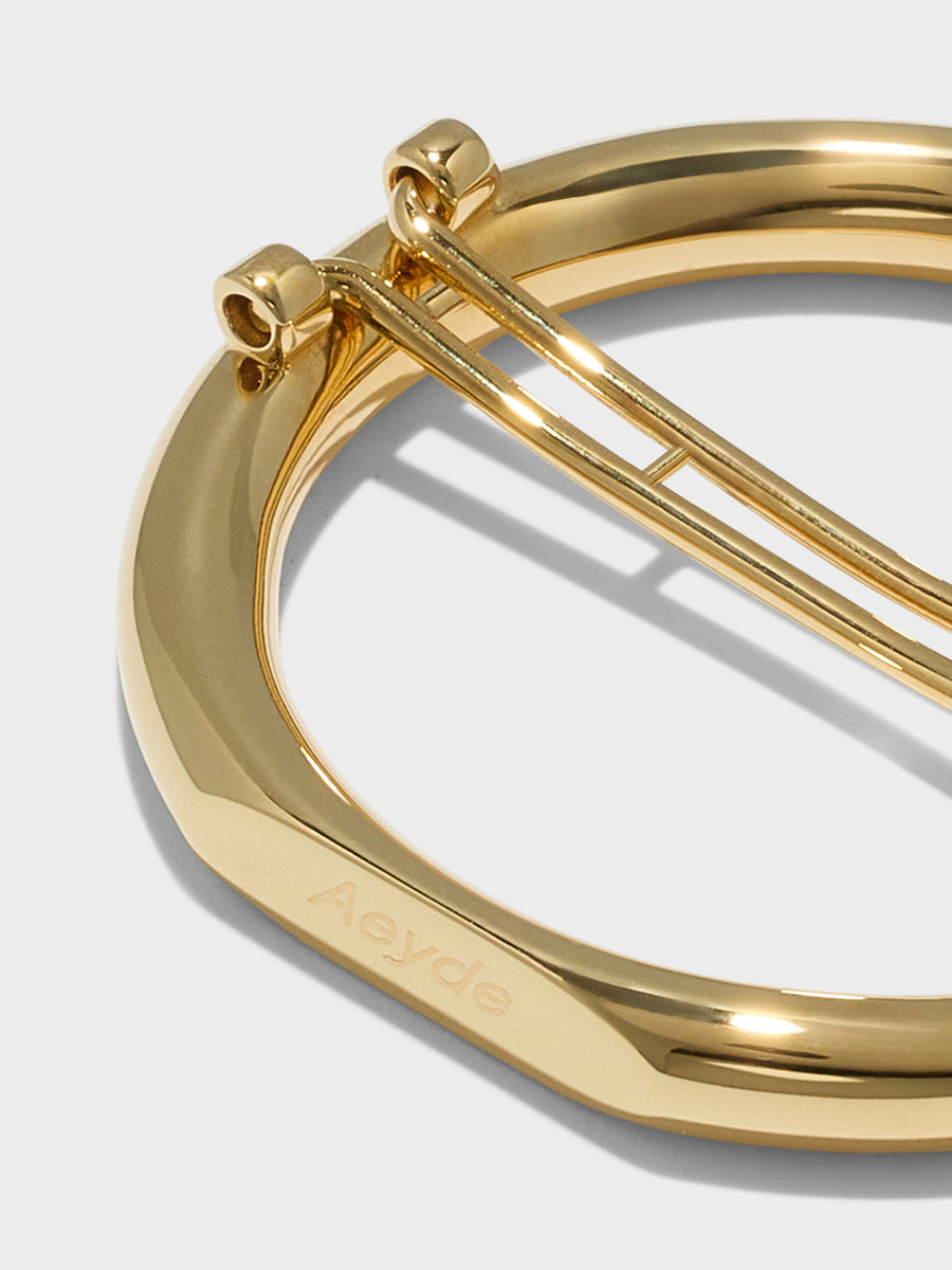 Honor 18kt Gold-Plated Hair Clip