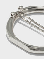 Honor Palladium-Plated Hair Clip - Image 3