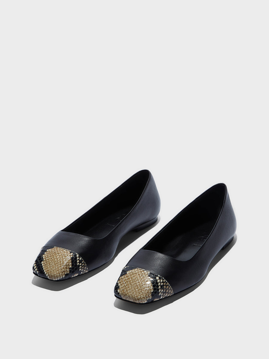 Ida Toe-Cap Ballet Flats