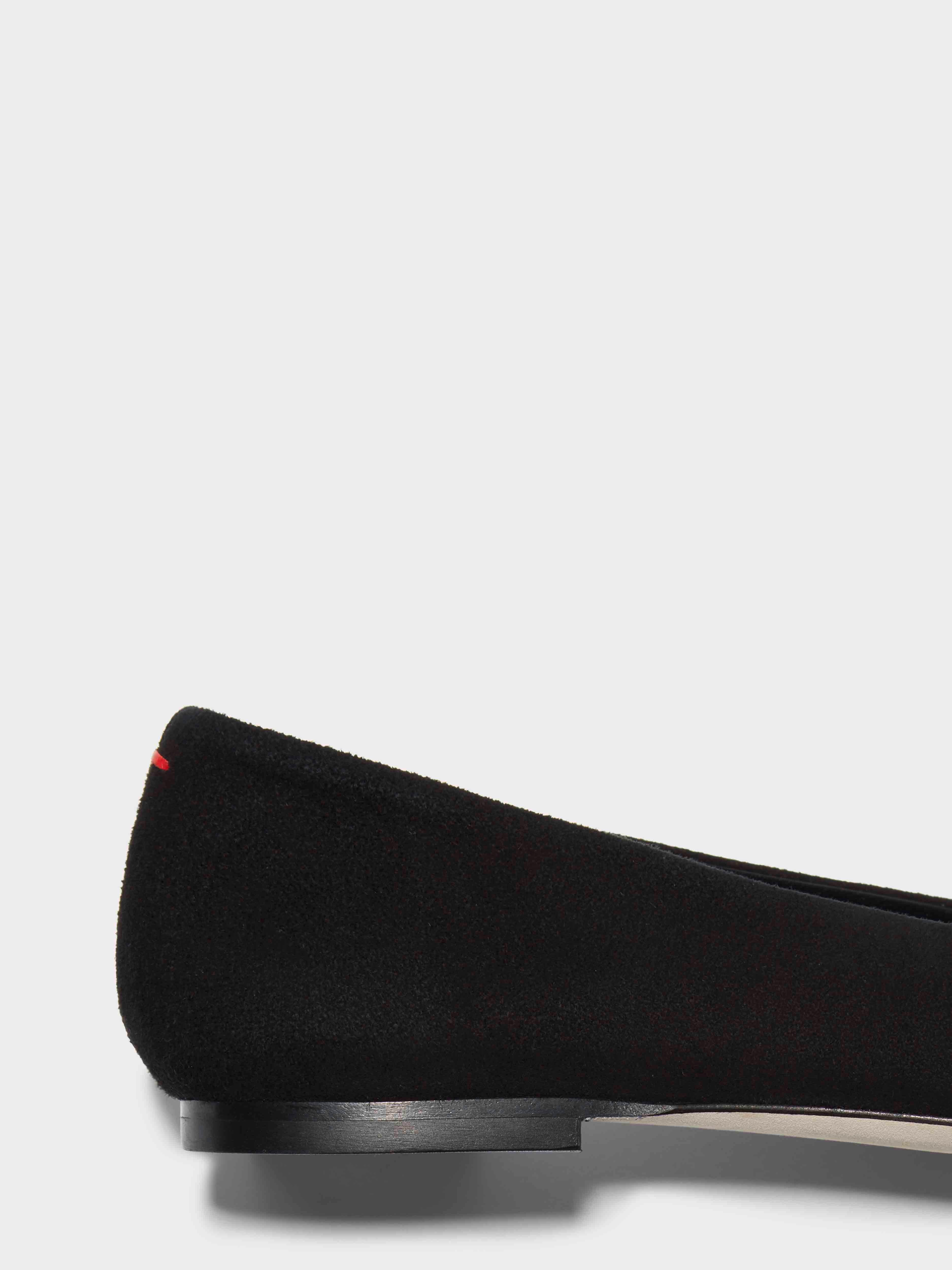 Ida Suede Ballet Flats - Image 4