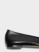 Ida Leather Square-Toe Flats - Image 4