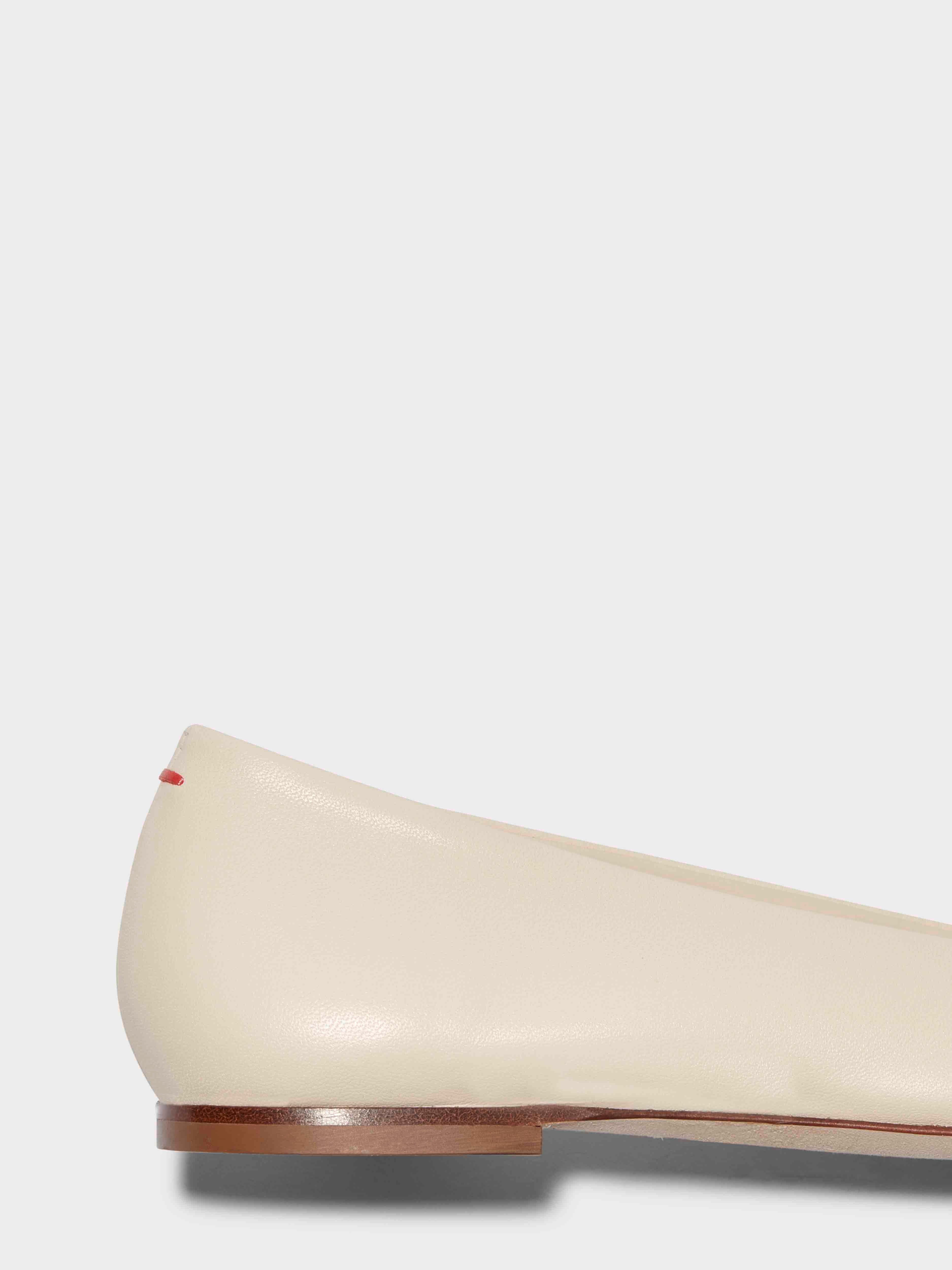 Ida Leather Ballet Flats - Image 4