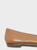 Ida Leather Square-Toe Flats - Image 4