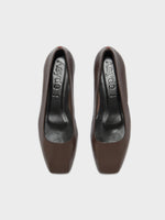 Ida Leather Square-Toe Flats - Image 5