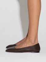 Ida Leather Square-Toe Flats - Image 6