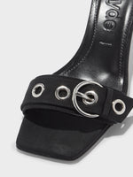 Ilvy Eyelet Grosgrain Mules - Image 3