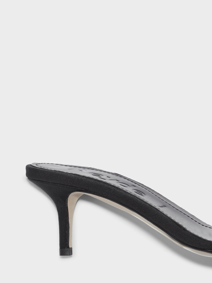 Ilvy Eyelet Grosgrain Mules
