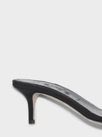 Ilvy Eyelet Grosgrain Mules - Image 4