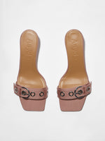 Ilvy Eyelet Grosgrain Mules - Image 5