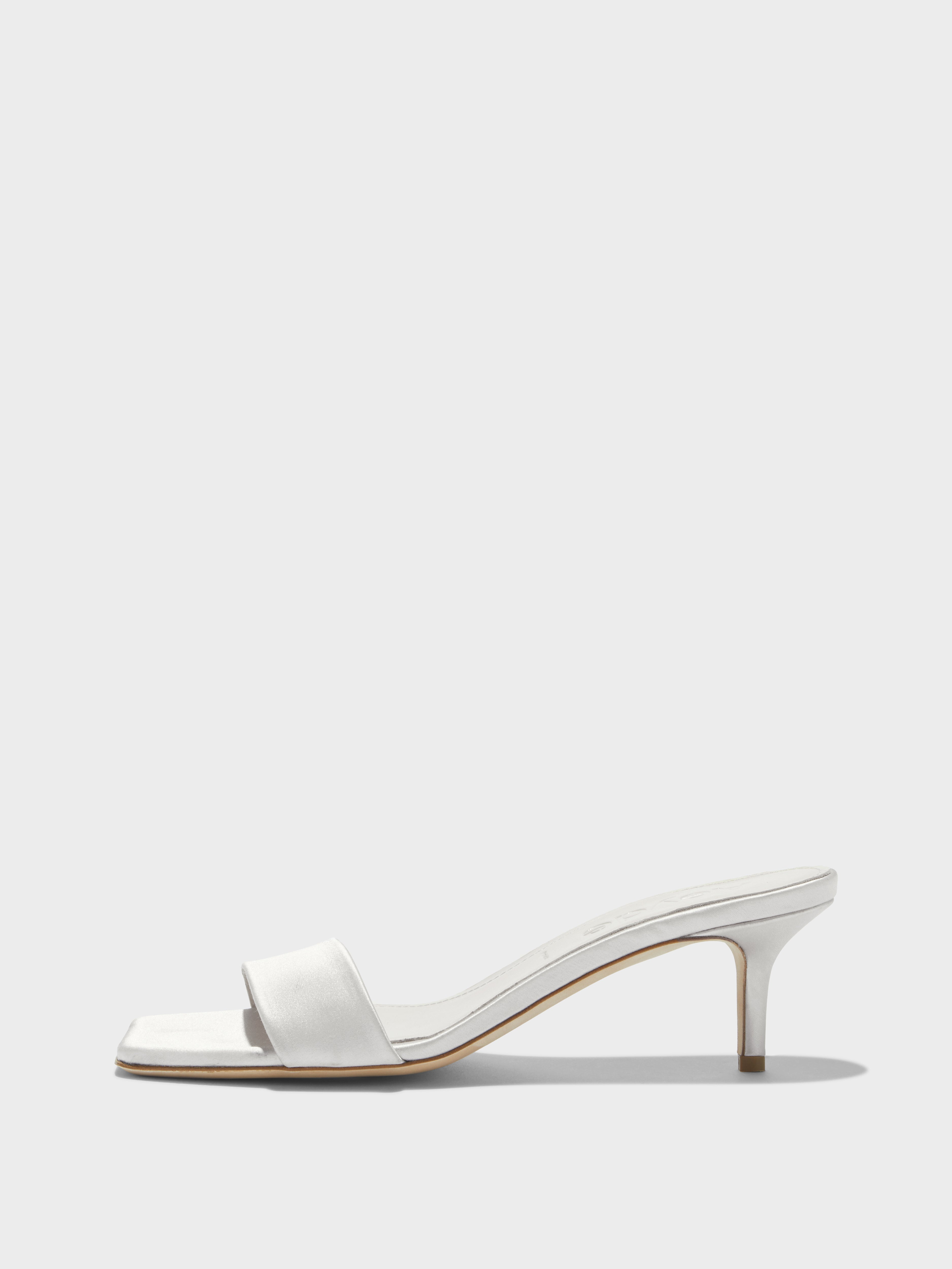 Ilvy Satin Mules - Image 1