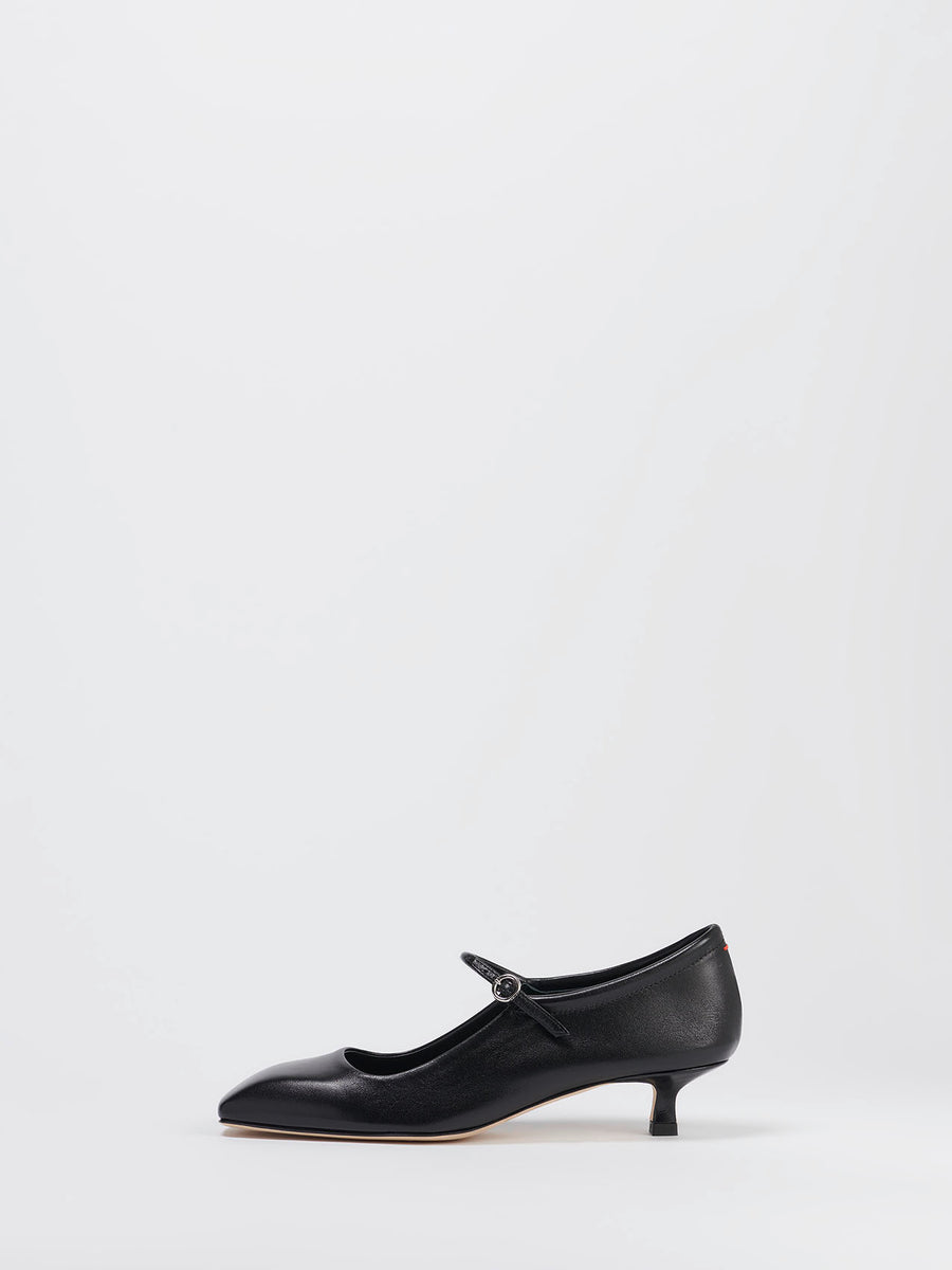 Ines Leather Mary-Jane Pumps