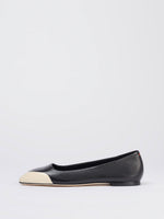 Iris Leather and Patent Ballet Flats - Image 1