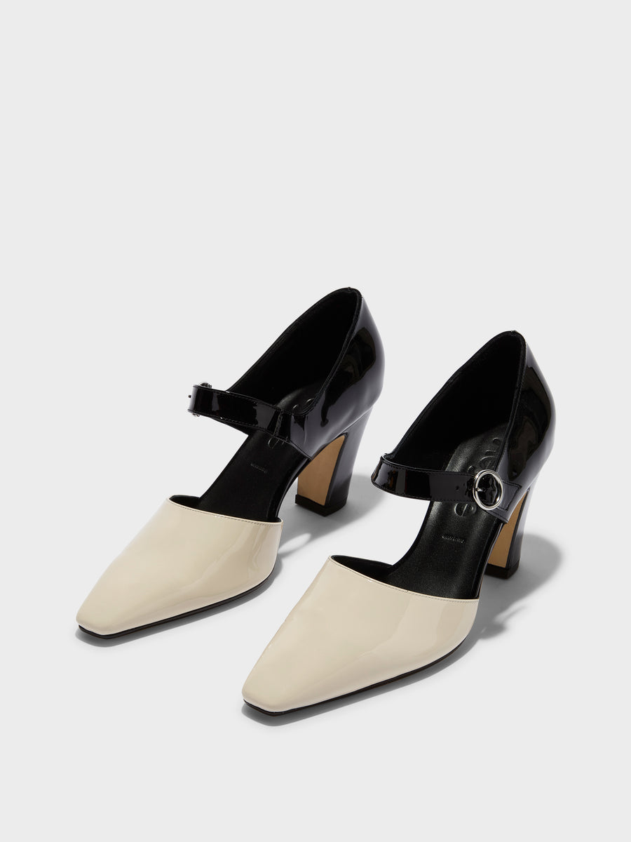 Isidora Duo-Tone Mary-Jane Pumps