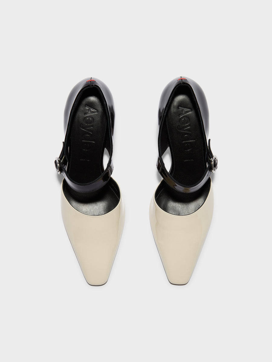 Isidora Duo-Tone Mary-Jane Pumps