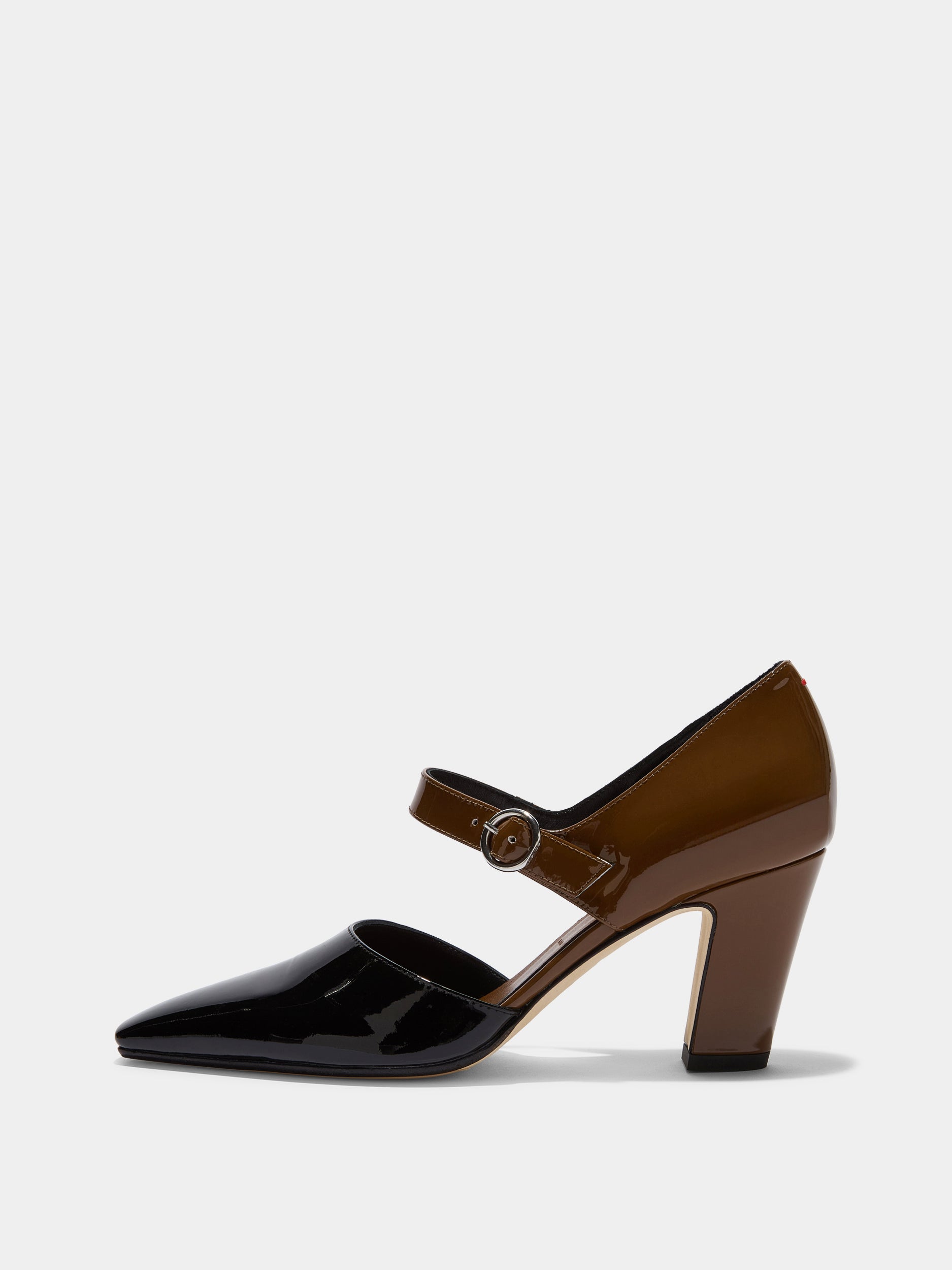Isidora Duo-Tone Mary-Jane Pumps - Image 1