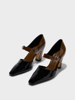 Isidora Duo-Tone Mary-Jane Pumps - Image 3