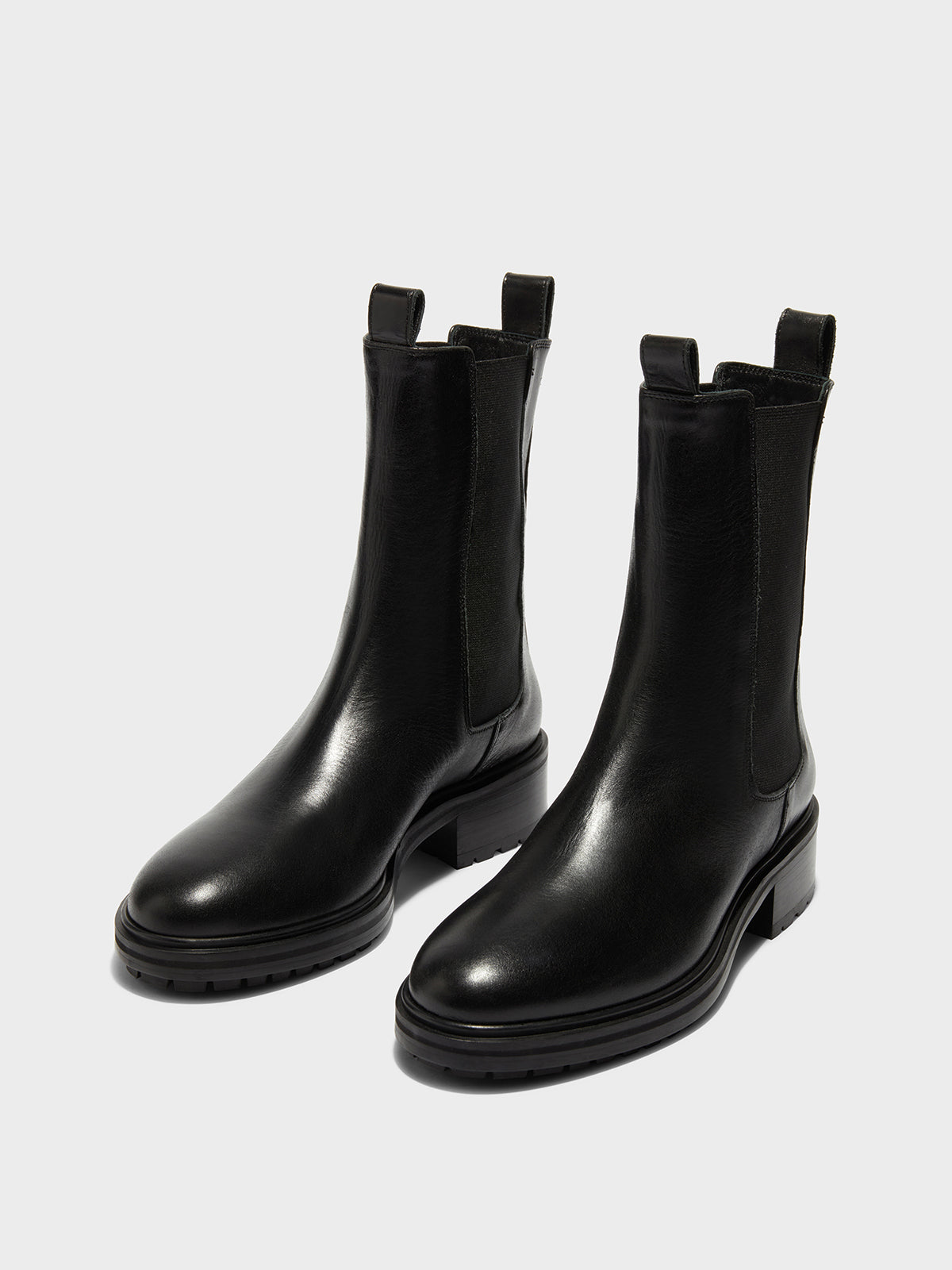 【関税込み】Kala Ankle Boots - Aeyde - Leather - Black Kala Ankle Boots - Aeyde - Leather - Black