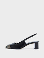 Jacqui Toe-Cap Pumps - Image 1
