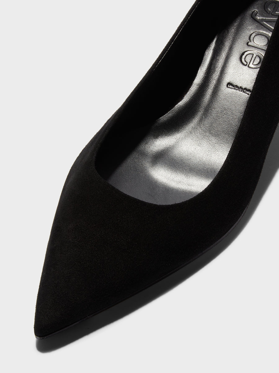 Judi Suede Pointed Pumps