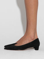 Judi Suede Pointed Pumps - Image 6