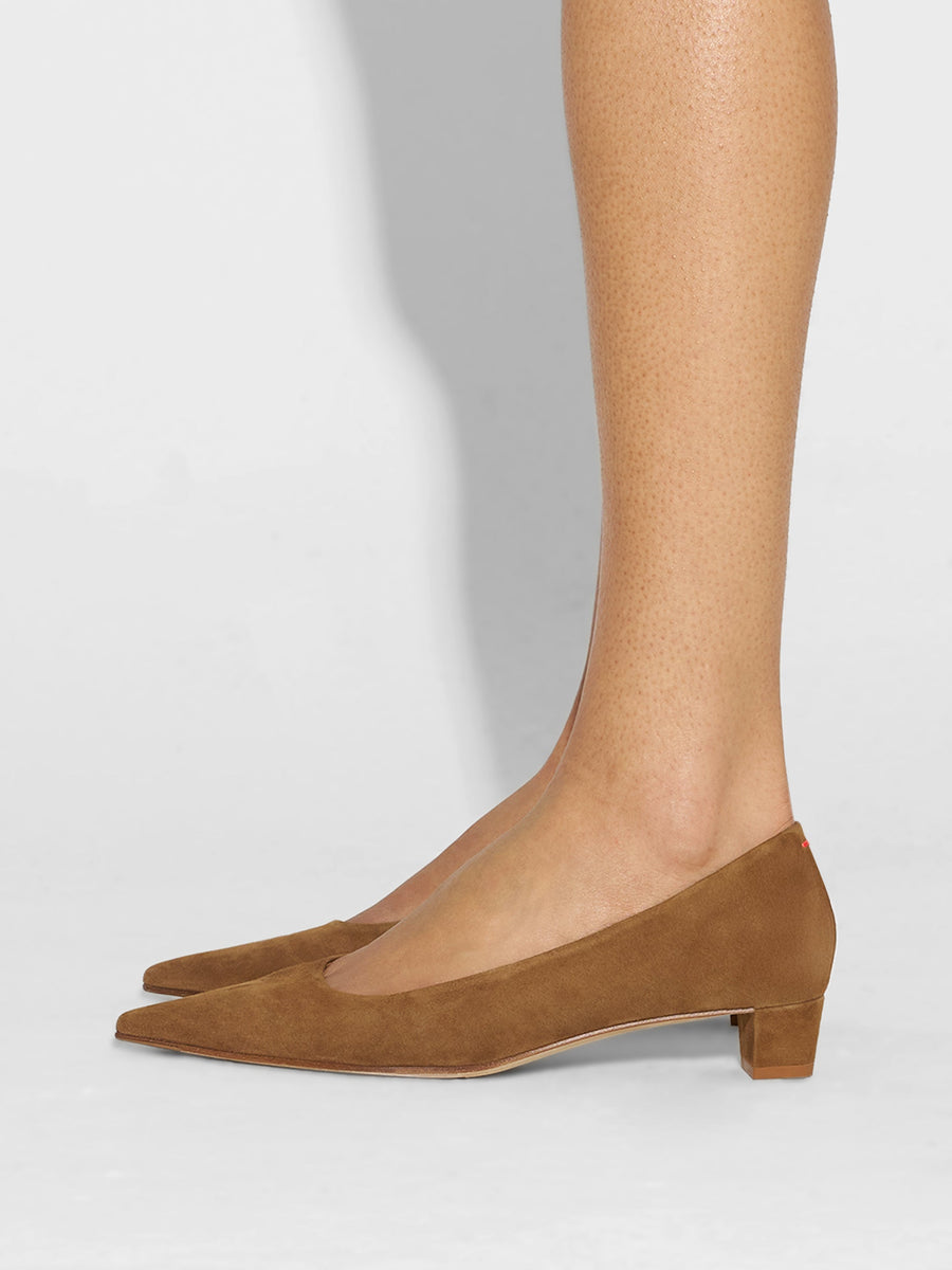 Judi Suede Pointed Pumps