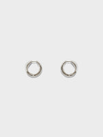 Junior Medium Palladium-Plated Earrings - Image 1